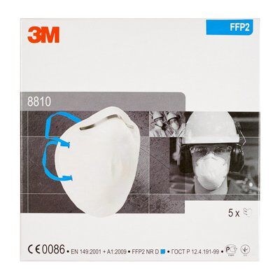 3M™ 8810 Półmaska filtrująca FFP2